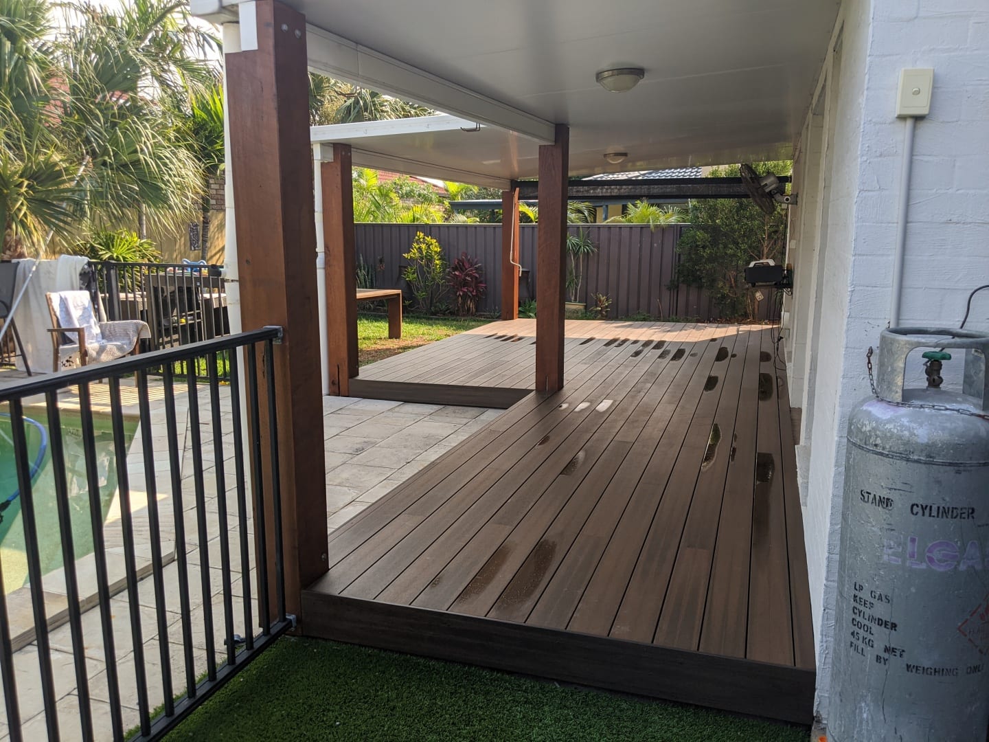 Teams latest deck build in Newport, Brisbane